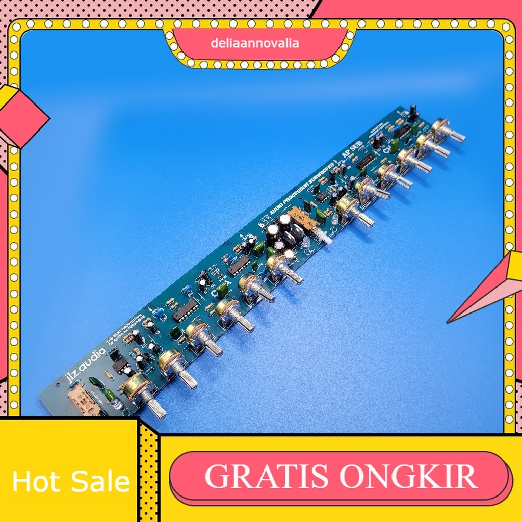 KIT TONE CONTROL AUDIO PROSESOR PLUS SUB FREQUENCY