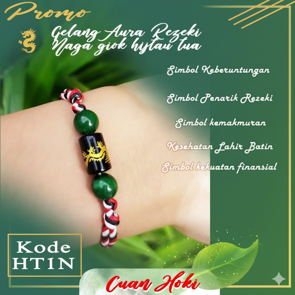 Cuan Hoki Gelang Bali Asli Gelang Giok Motif Naga Gelang Tridatu Asli Bali Gelang Tridatu Bali Gelan