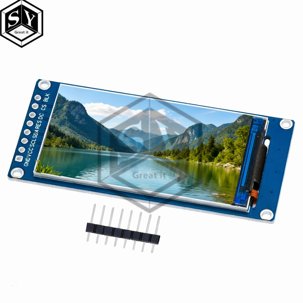 New 1.9 in IPS full angle TFT say screen LCD screen color say module SPI serial port high-definition
