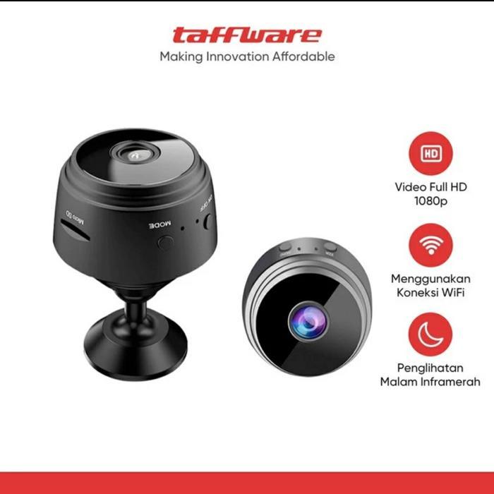 Taffware CCTV Camera CCTV Mini Wifi IP Kamera CCTV Mini 1080p | A9NV | A9 - A9NV Invared