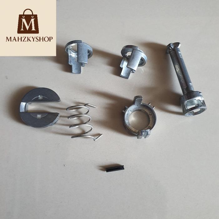 PART BMW E46 kunci pintu door lock cylinder repair kit front right driver Car