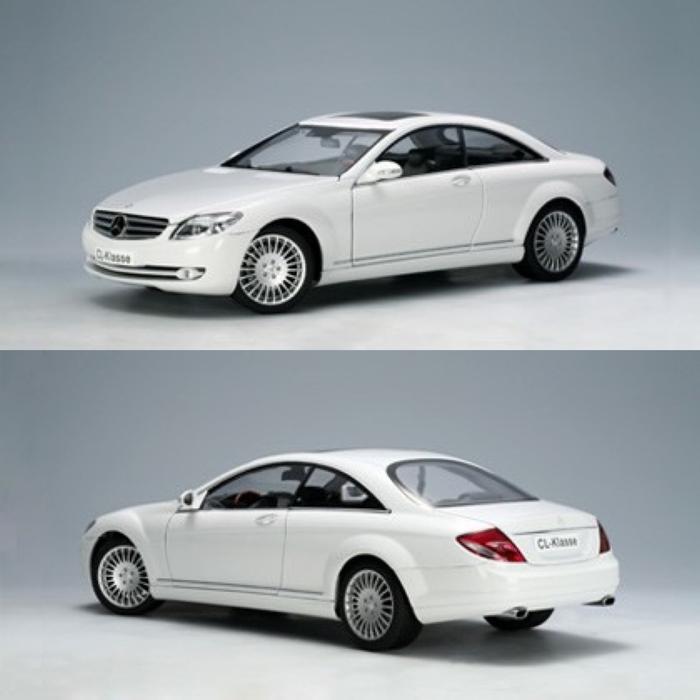 GND48 AUTOart 1:18 Mercedes-Benz CL-Klasse (White)