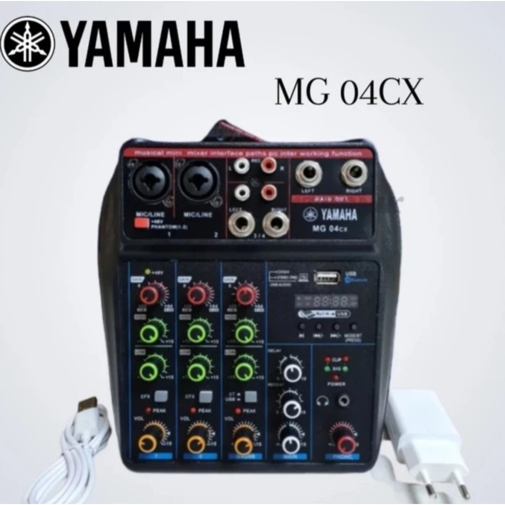 mixer Yamaha 4 channel mg4cx