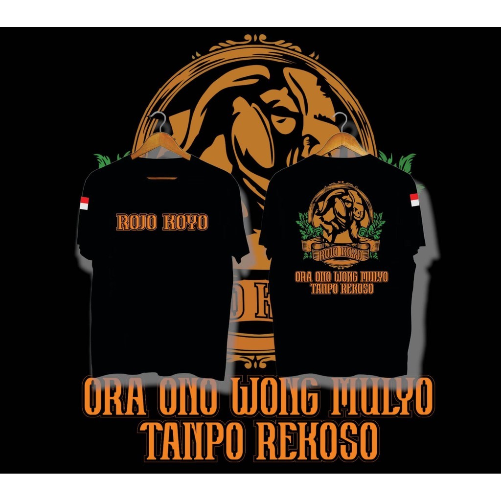 kaos rojo koyo desain kambing jawa randu kaos peternak kambing