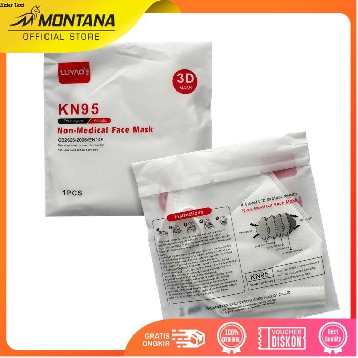 M2000 MASKER KN95 / MASKER MEDIS / SEPERTI 3M N95 READY (1Pcs) RETAIL