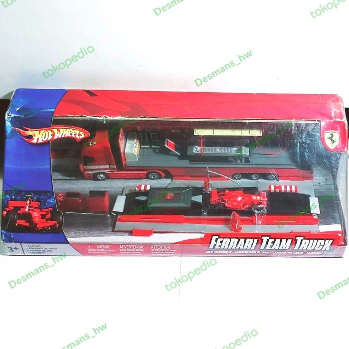 Hotwheels Ferrari Team Transport Truck Ferrari F1 Segel New VHTF