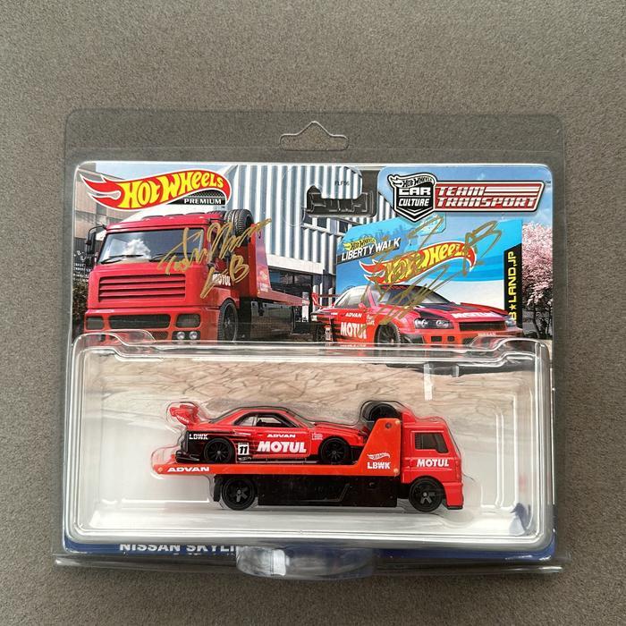 hotwheels team transport lbwk r34