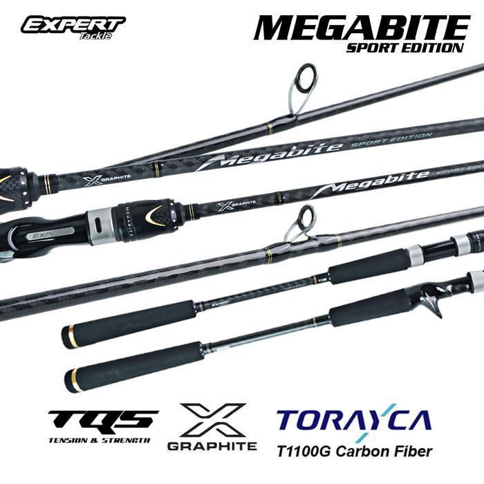 EXPERT GRAPHITE Joran Pancing Jigging MEGABITE Sport Edition 190cm Fuji Component Hi-Carbon Blank TO