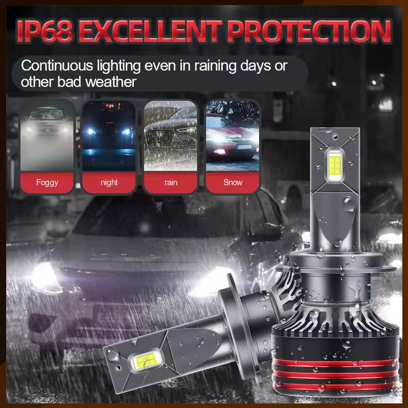 LAMPU LED H4 H11 H8 H9 HB3 HB3 MOBIL HIGH POWER