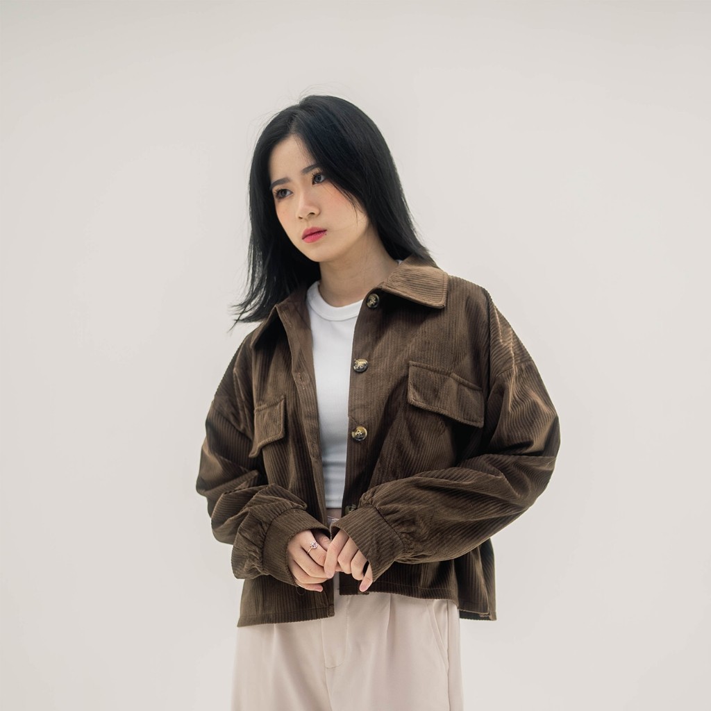 Corduroy Outer Wanita | Evelyn Outer | HULM