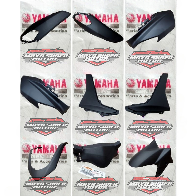 COVER BODY NMAX OLD 2015-2019 HITAM DOFF ORIGINAL YAMAHA