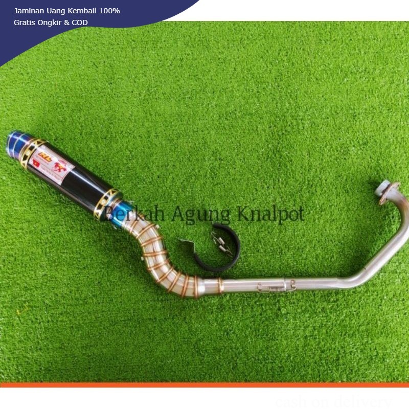 Rl Red LEO RACING EXHAUST OPEN FOR Y15ZR LC135 Y15