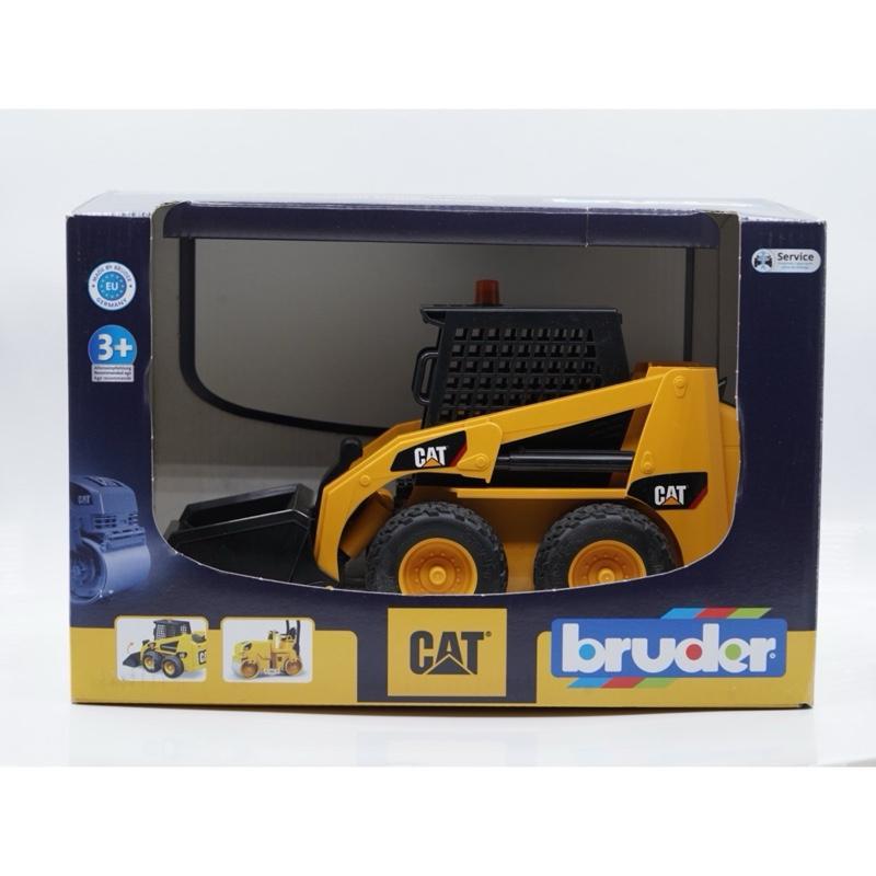 Bruder Toys 2481 Cat Skid Steer Loader Caterpillar | Diecast 1:16 Mainan Edukasi Anak Miniature Mobi