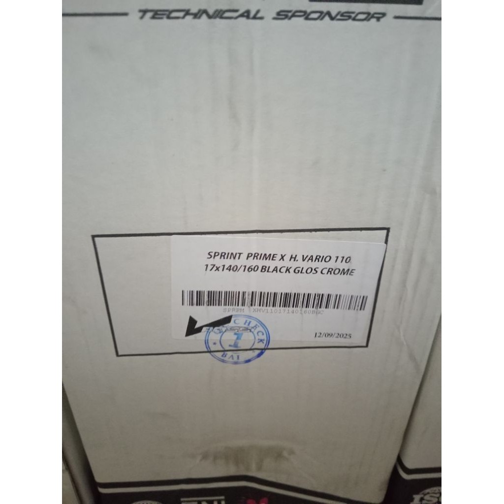 LP VELG PELAK RACING V ROSSI PRIME X GEN2 RING 17 BEAT SCOOPY VARIO 125/150 BEAT FI SCOOPY FI BEAT D