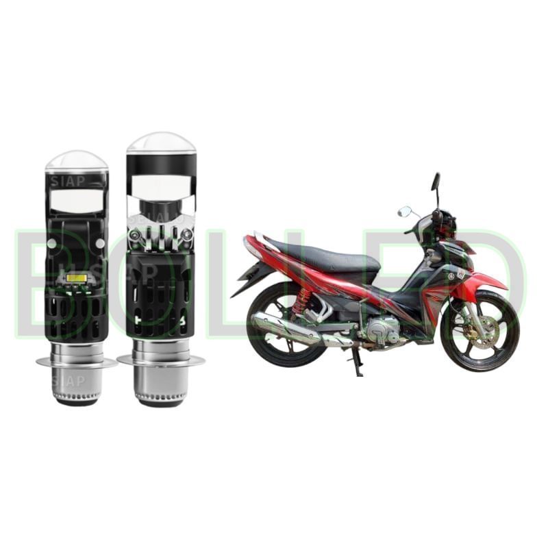 1pcs Lampu depan LED H6 Mini BiLED motor Yamaha jupiter Z 2010 BLD