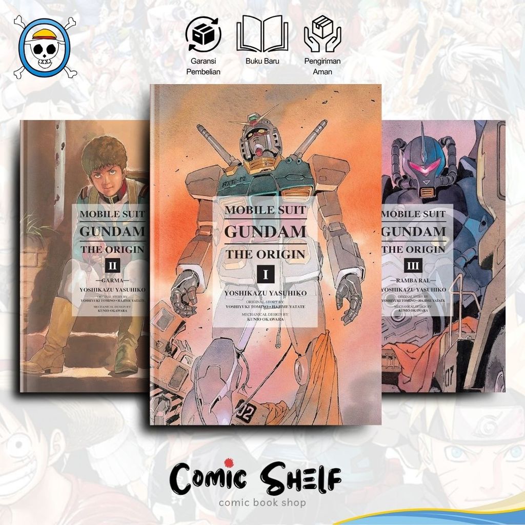 Komik Mobile Suit Gundam: The Origin (12 book series)