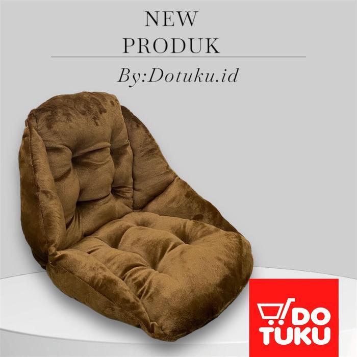 Bantal Sandaran Kursi Bantal Sandaran Punggung Bantal Sandaran Kasur - Cokelat