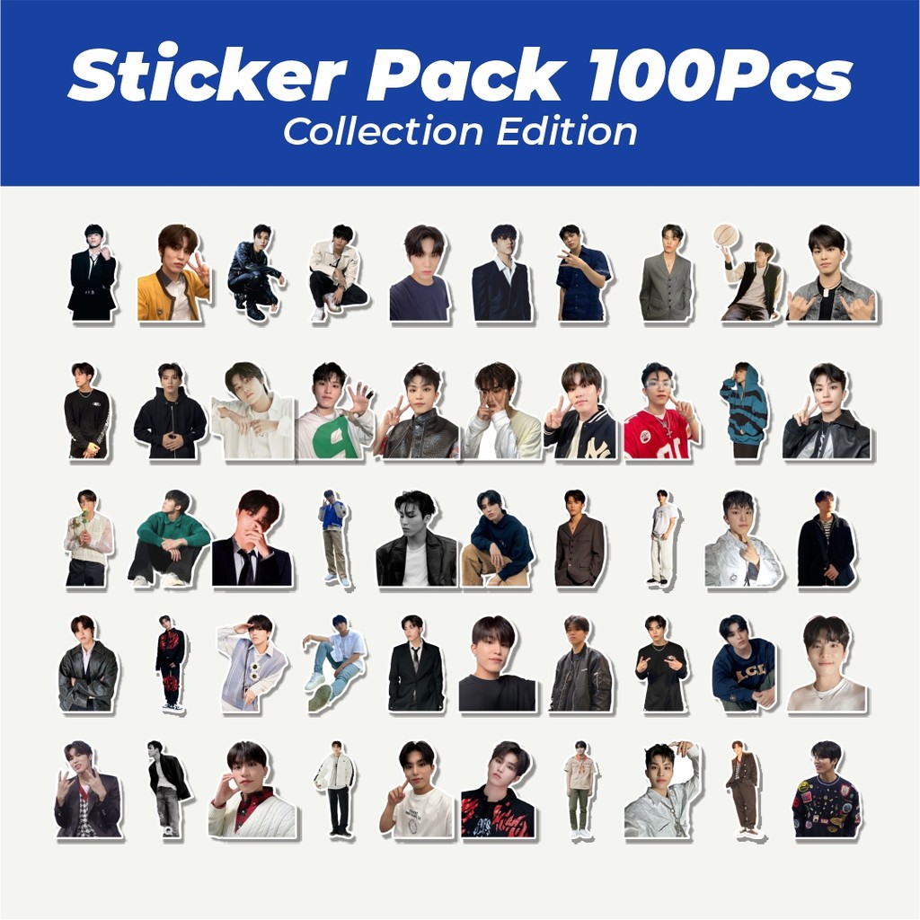 Hot Stiker Stiker PARK JEONGWOO (TREASURE) Lucu Anti Air Stikers Berperekat Waterproof Sticker Decal