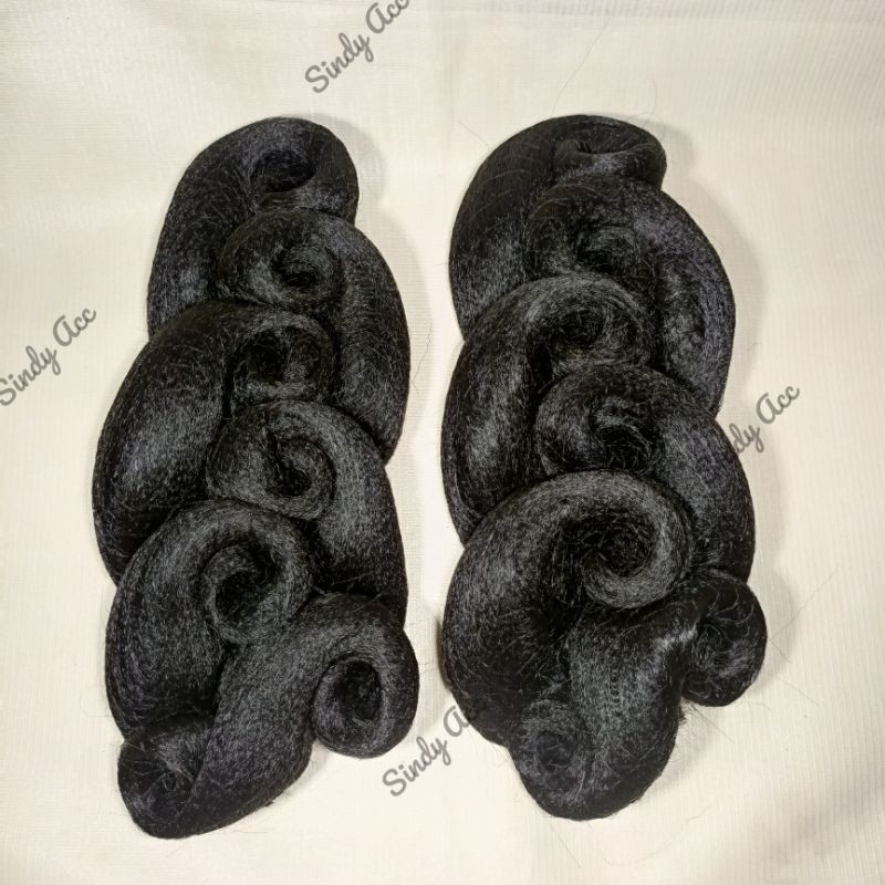 Sanggul Tempel/Sanggul Simpel Modern Ringan Untuk Anak Dan Dewasa