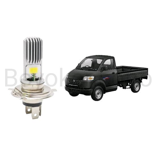 2pcs Lampu Utama LED H4 COB Mobil Suzuki APV Pickup Byk