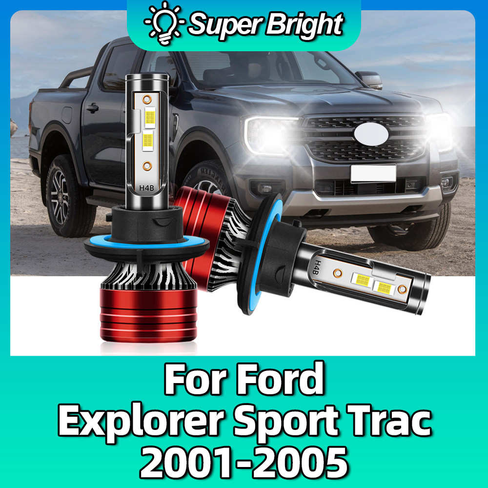 120W 20000LM High Power Headlamps LED Headlight Bulb Turbo 12V H13 Light For Ford Explorer Sport Tra