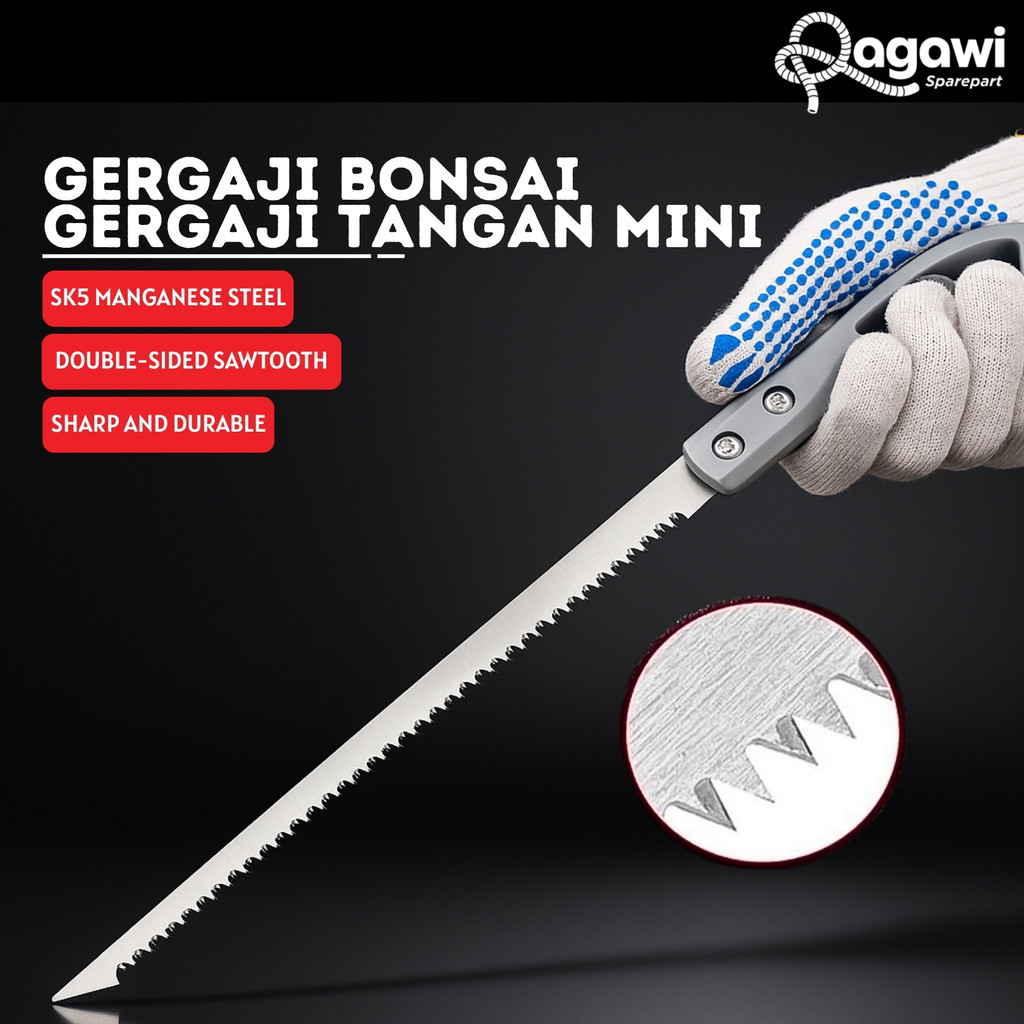 Gergaji Potong Kayu Tajam Manual Woodworking Hand Saw Gergaji kayu gergaji bambu gergaji dahan/Poton