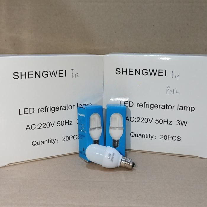Promo Lampu Kulkas LED Fitting E-12 & E-14