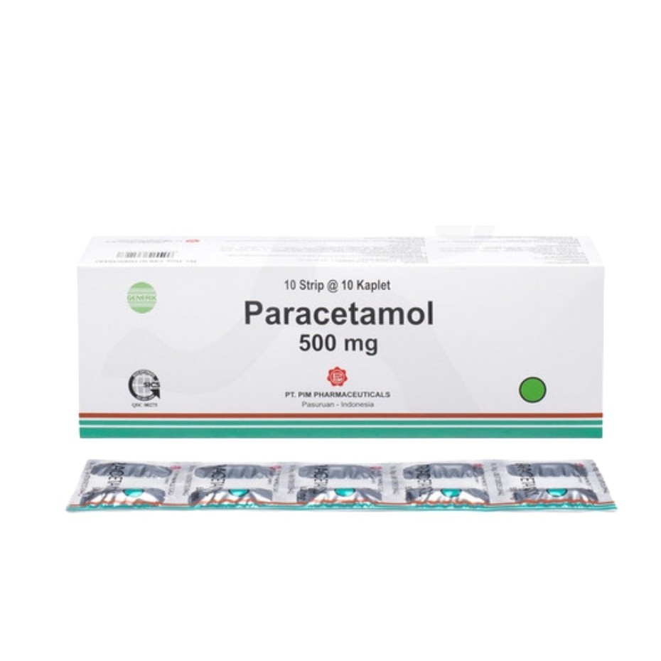 Paracetamol 500 mg PIM isi 10 Tablet