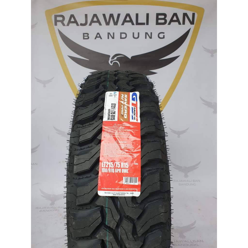 Ban Mobil GT Radial MT PRO 215/75 R15 Jimny Taft