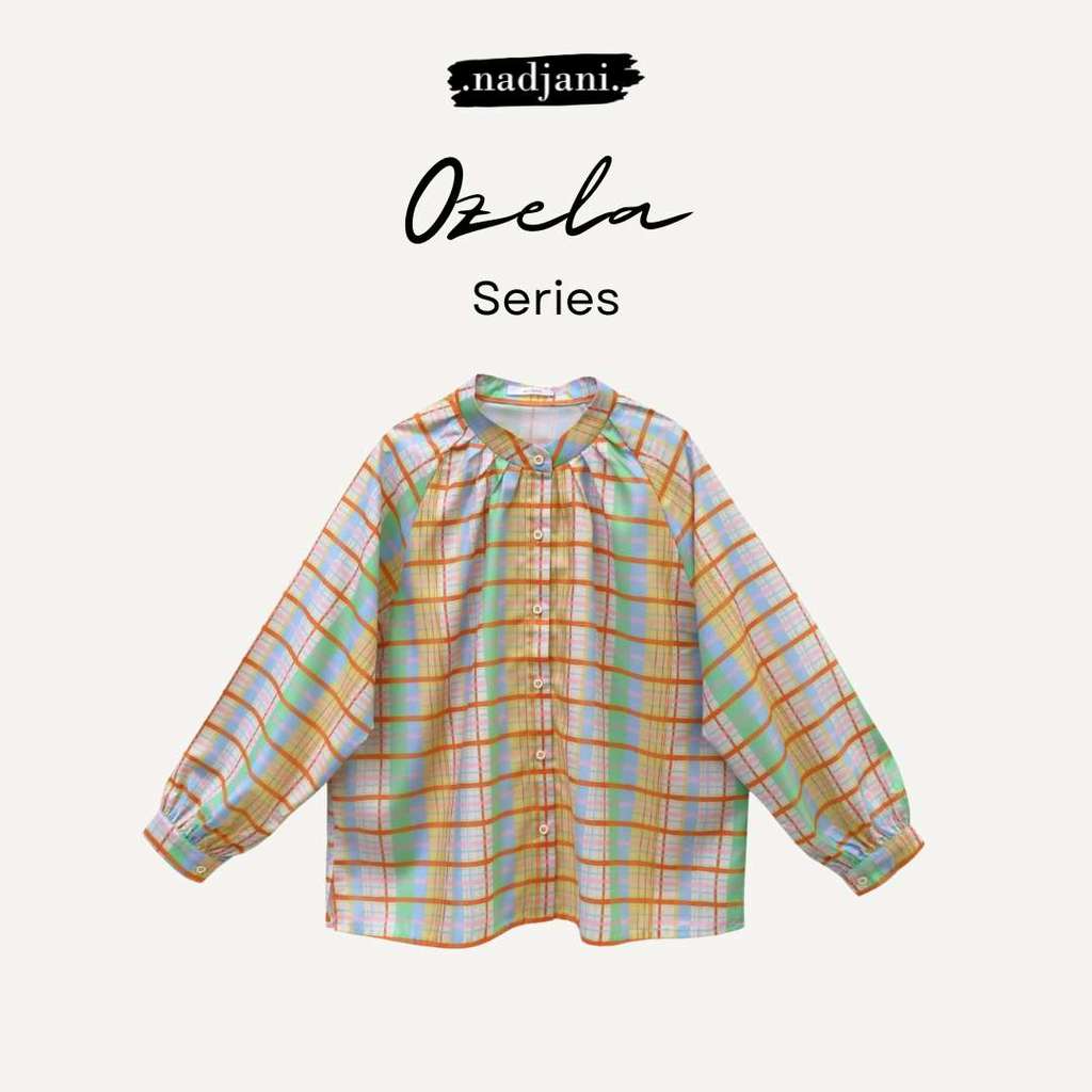 Nadjani Ozela JFW Series Kemeja kancing wanita oversize busui friendly best seller JFW Series