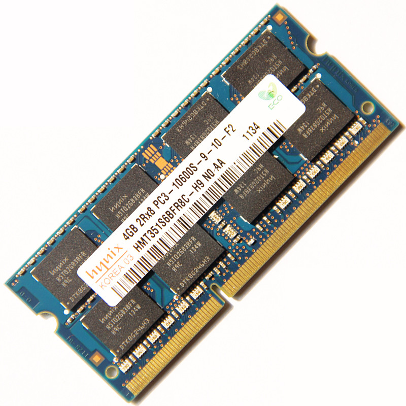 hynix DDR3 4GB 8GB 1333mhz RAM 2Rx8 PC3  10600S Laptop Memory SOMM 15V Mini PC