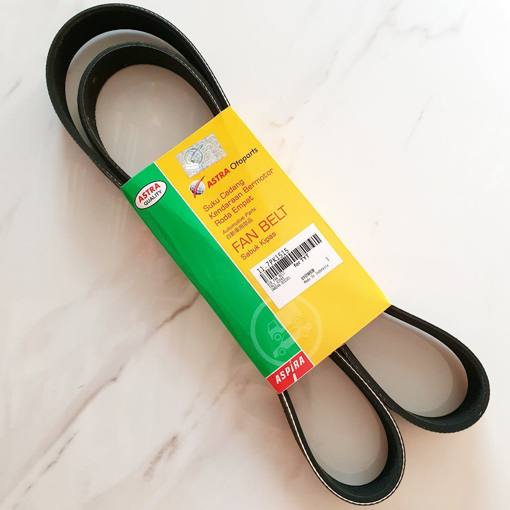 TERLARIS VBELT FAN BELT INNOVA FORTUNER DIESEL 7PK1516 ASPIRA BANDO