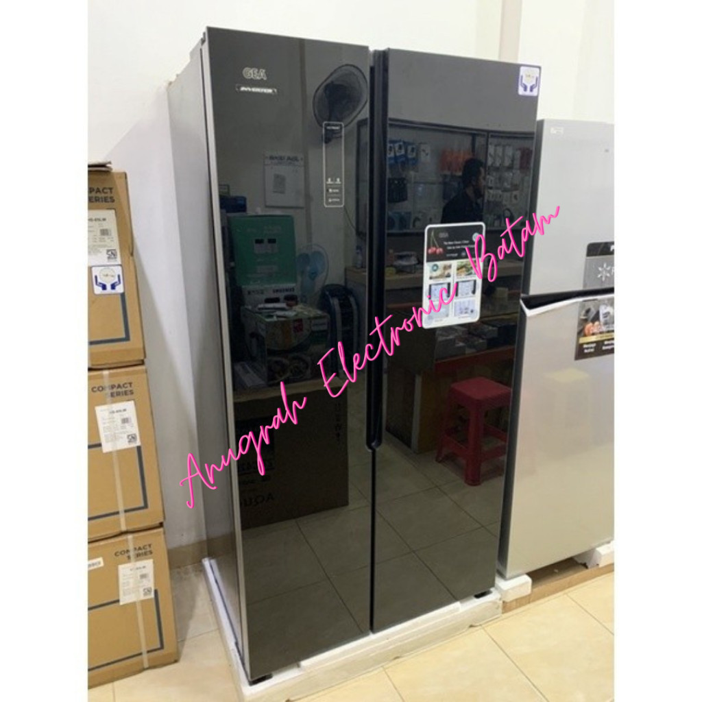 Gea Kulkas Side by side G2D-563 / G2D 563 / G2D563 inverter BATAM