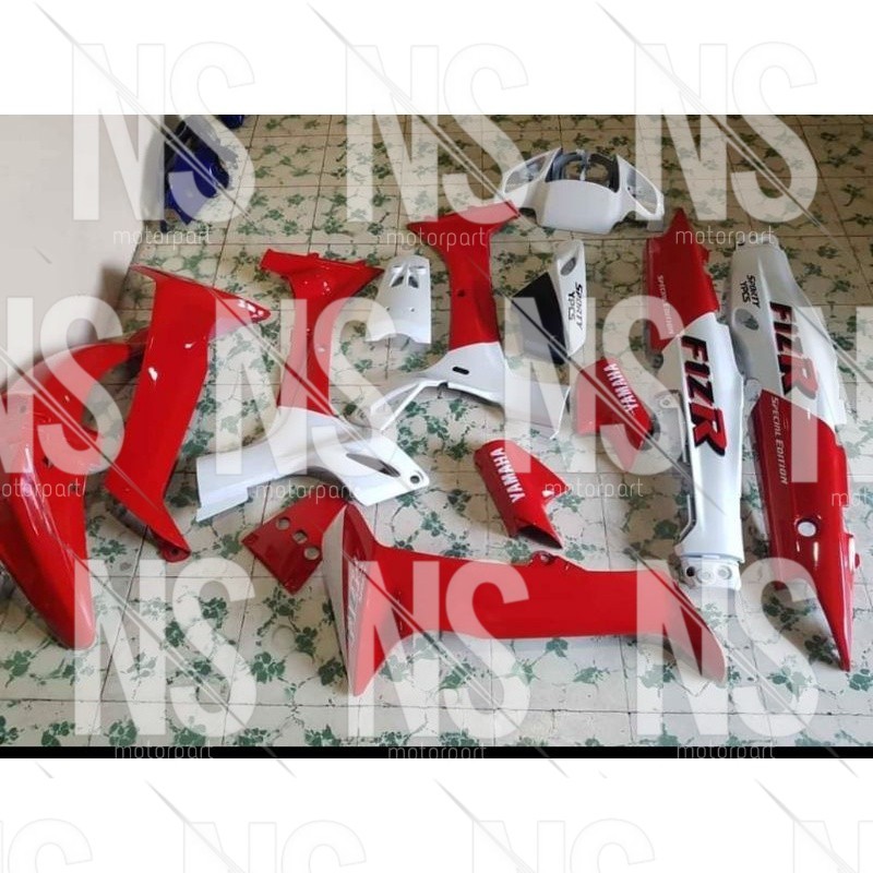 COVER BODY SET HALUS YAMAHA FIZ R FIZR F1ZR F1Z R SPESIAL EDITION LIVERY MARLBORO