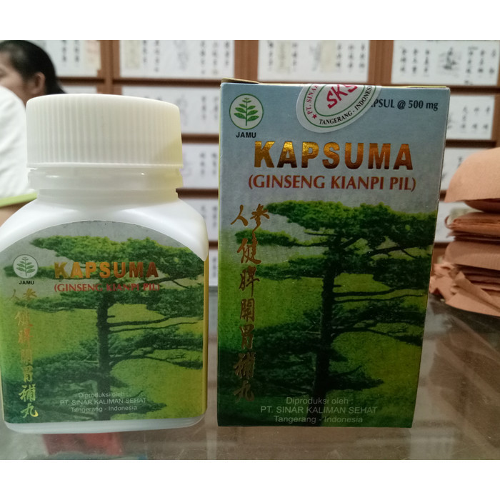 Paling Banyak Dicarii - ( Kianpi 100% Original Asli ) Kapsuma ginseng kianpi pil