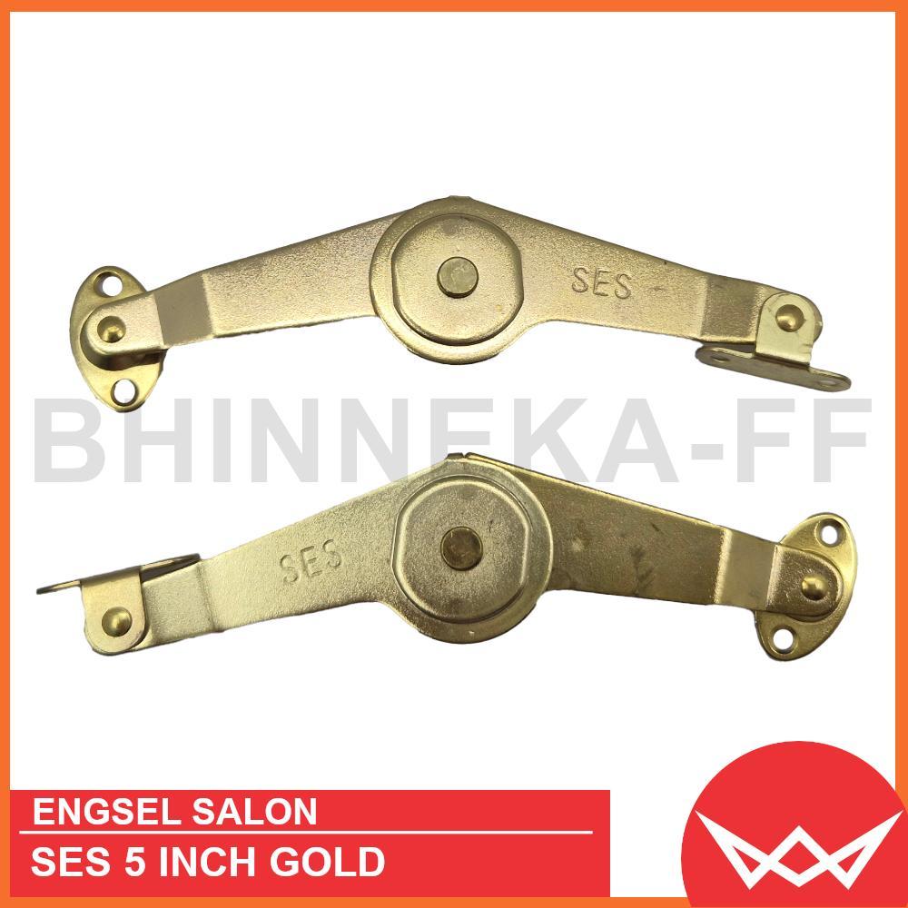 Engsel Salon / Engsel Sikutan / Engsel Jendela SES 5 KUNINGAN