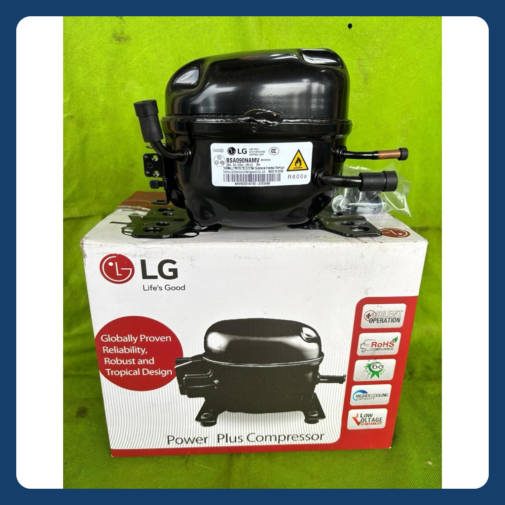 Kulkas Inverter Compressor Kompressor Kulkas LG Inverter BSA090NAMV Freon R600a 1/4Hp