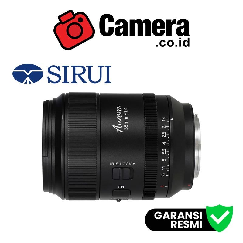 SIRUI AURORA 35mm F1.4 Series Full Frame Autofocus - Garansi Resmi