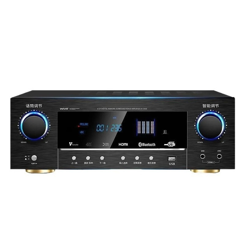 Home Bluetooth power amplifier Home theater professional subwoofer public amplifier