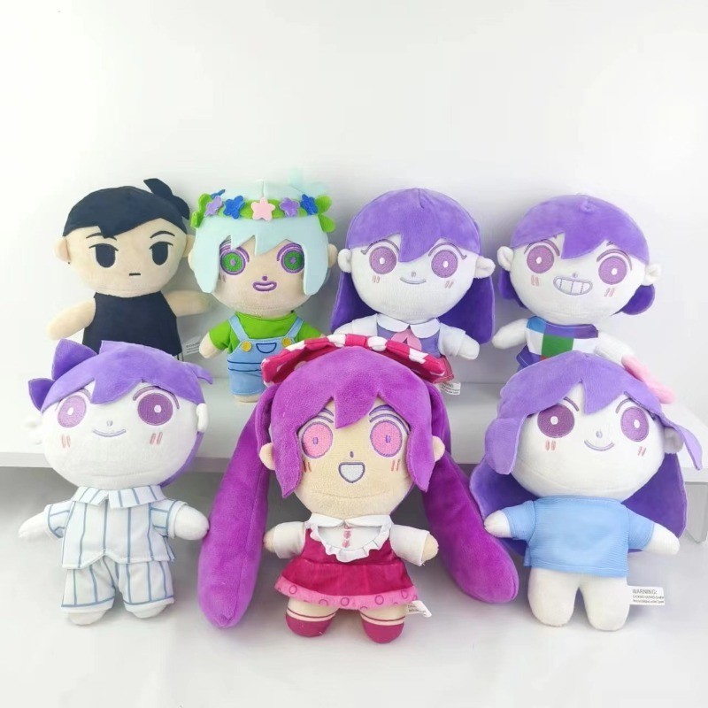23cm New Omori Plush Redemption Journey Across Time and Space Plush Toy Cartoon Cute Cotton Doll ild