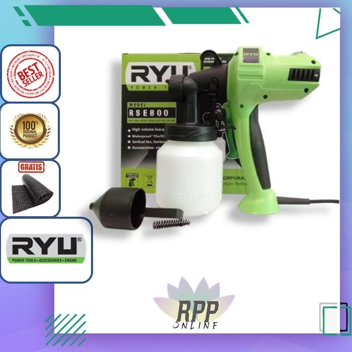 Spray Gun Elektrik RSE800 Ryu Semprotan Cat RSE 800 Semprotan Cat Listrik Ryu RSE 800