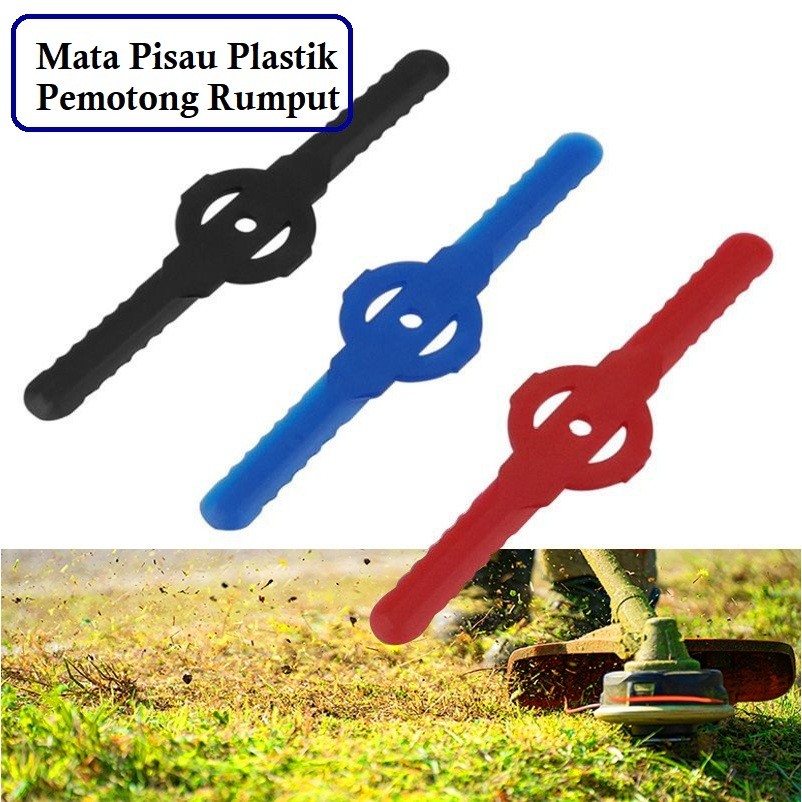 Mata Pisau Potong Rumput Plastik Mesin lawn mover potong rumput baterai Xenon Sabetzu