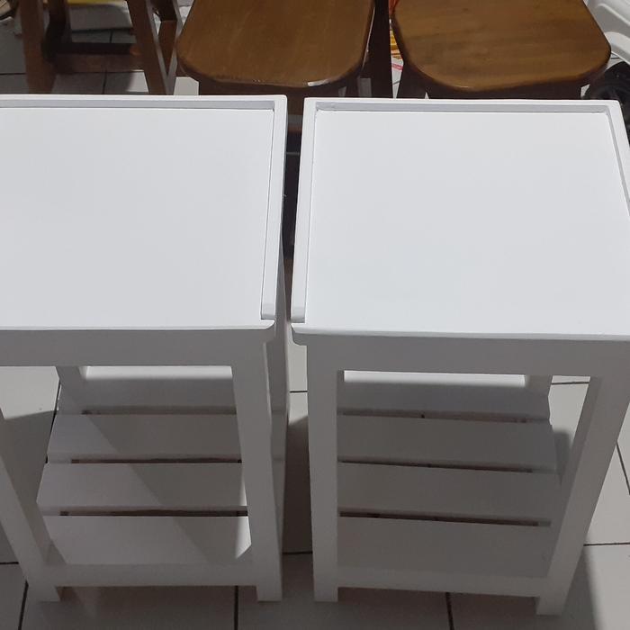 meja dispenser /magic com - Putih