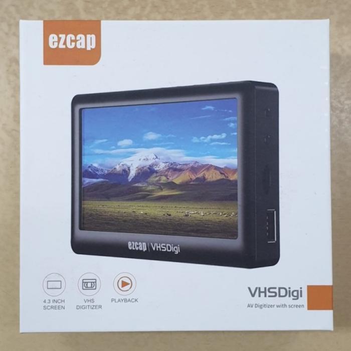 EZCAP 180 AV RCA VCR Recorder Save to Flashdisk / MicroSD EZCAP180