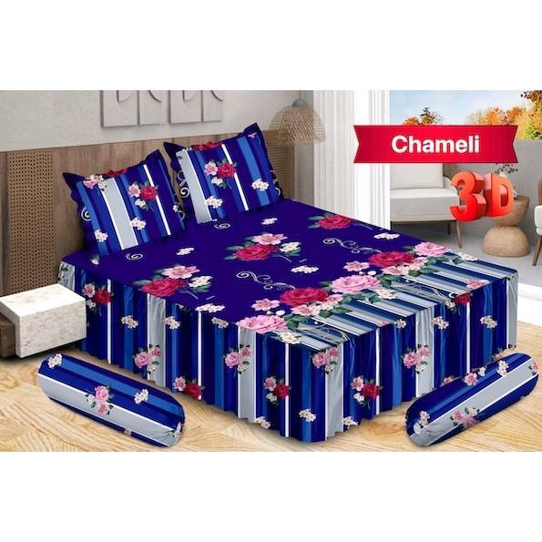 BONITA - Sprei Rumbai Ukuran King 180x200 Sprei Rumbay Bonita - Chameli, 180x200 King Rumbai