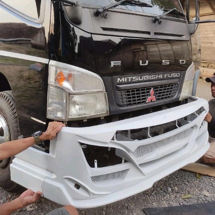 Bemper Patriot Truck /pickup Model bumper depan Bahan Plat besi - Bemper patriot, Canter