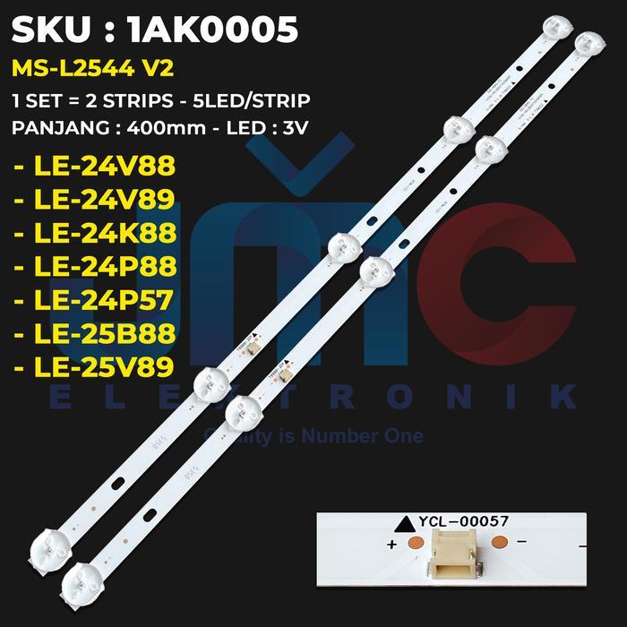 Backlight TV 24 Inch LE-24V88 LE-24V89 LE-24K88 LE-24P88 LE-24P57 LE-25B88 LE-25V89 Elmatu JMCPart