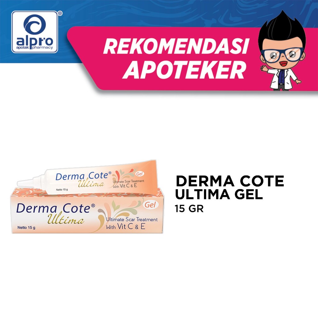 Derma Cote Ultima 15G /Penyamar Bekas Luka / Keloid/Stretchmark