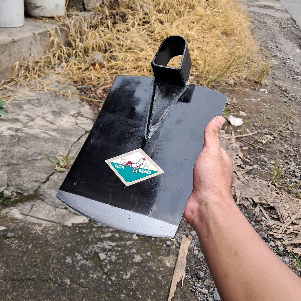 Cangkul Cap Ayam Jago Lokal Asli - Cangkul Proyek - Cangkul Murah - Pacul Jago