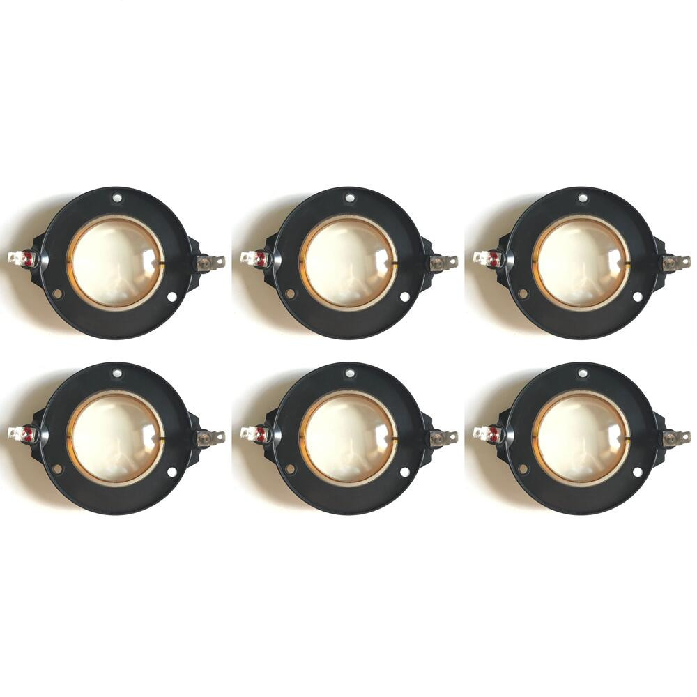 6pcs Replacement aphragm For Beyma CD10Fe, CD10Nd, CD1014Fe & CD1014Nd 8 ohm Pure Aluminum wire